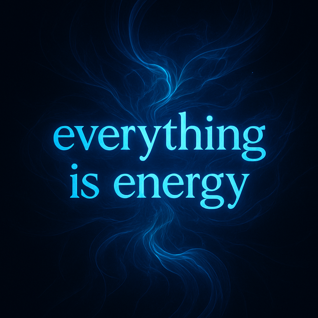 Everything is energy